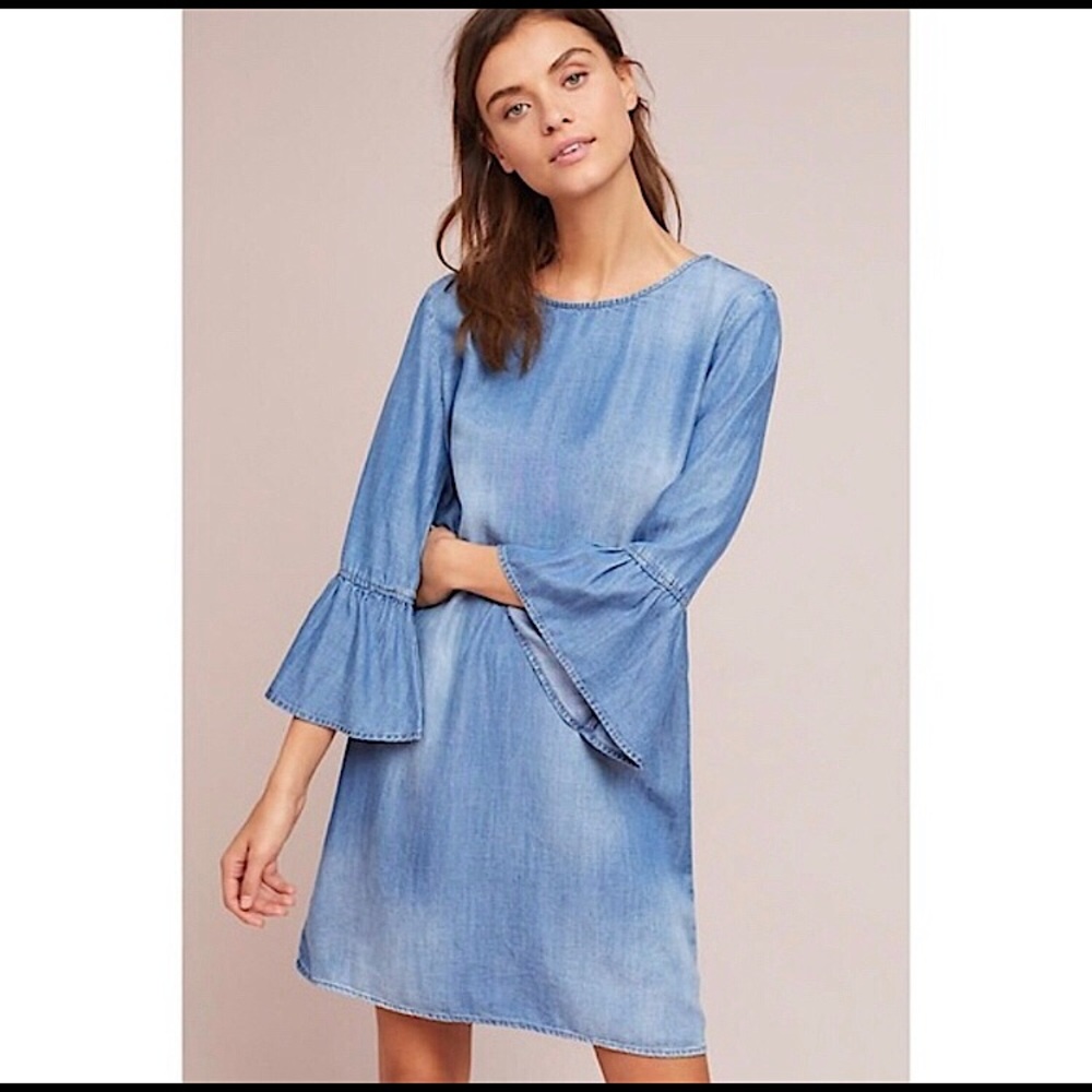 🎉HP🎉 Anthropologie Cloth & Stone Tunic Dress Size XS